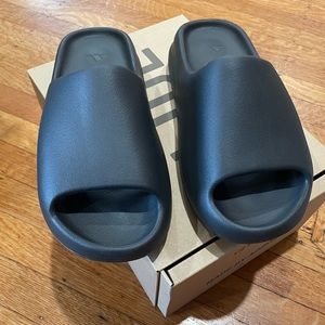 Black Yeezy Slides - men size 10